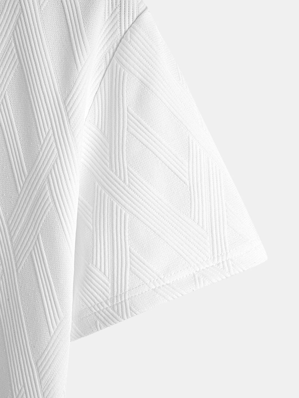 Diamantjakard buekant T-shirt w Diamantjakard szorty