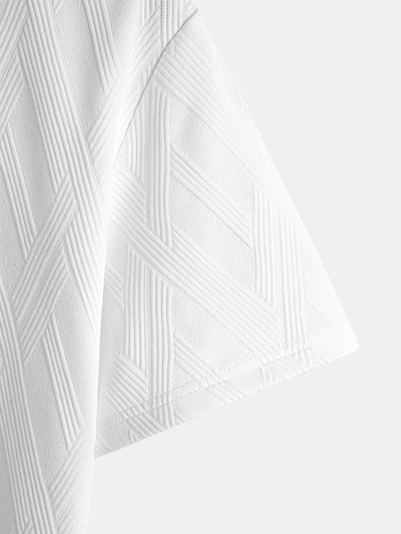 Diamantjakard buekant T-shirt w Diamantjakard szorty