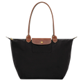 Longchamp - Stor Le Pliage Tote, Czarny