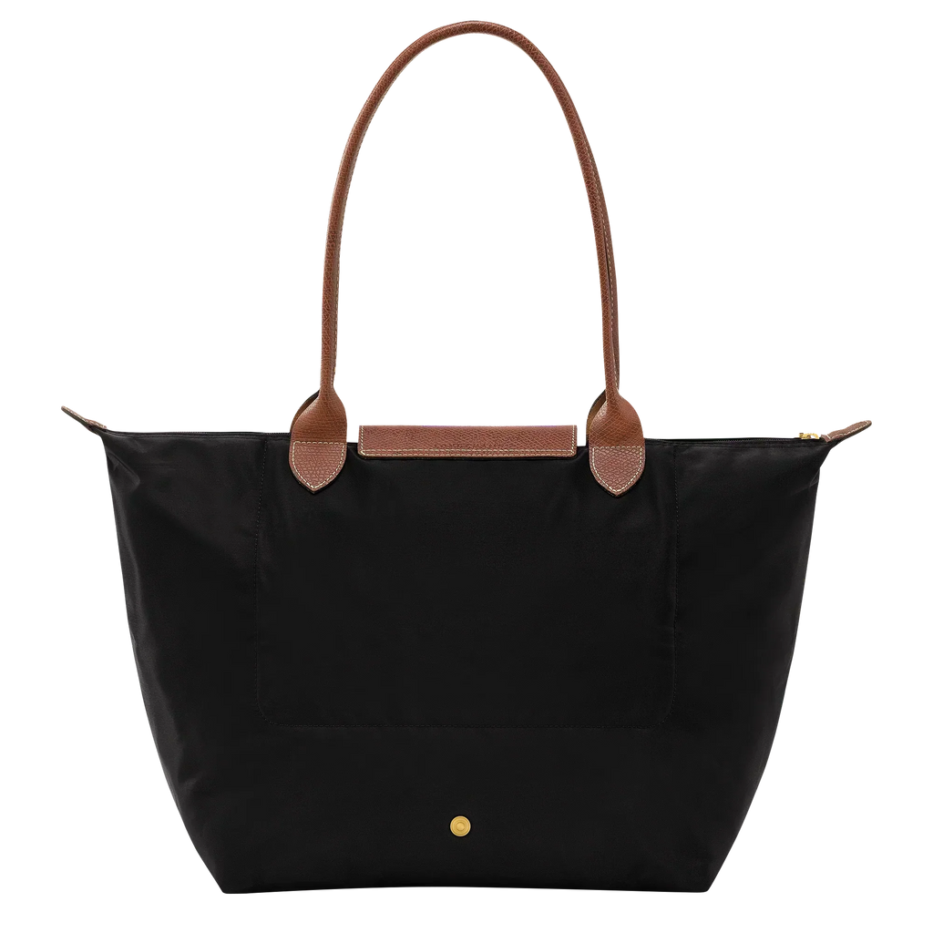 Longchamp - Stor Le Pliage Tote, Czarny
