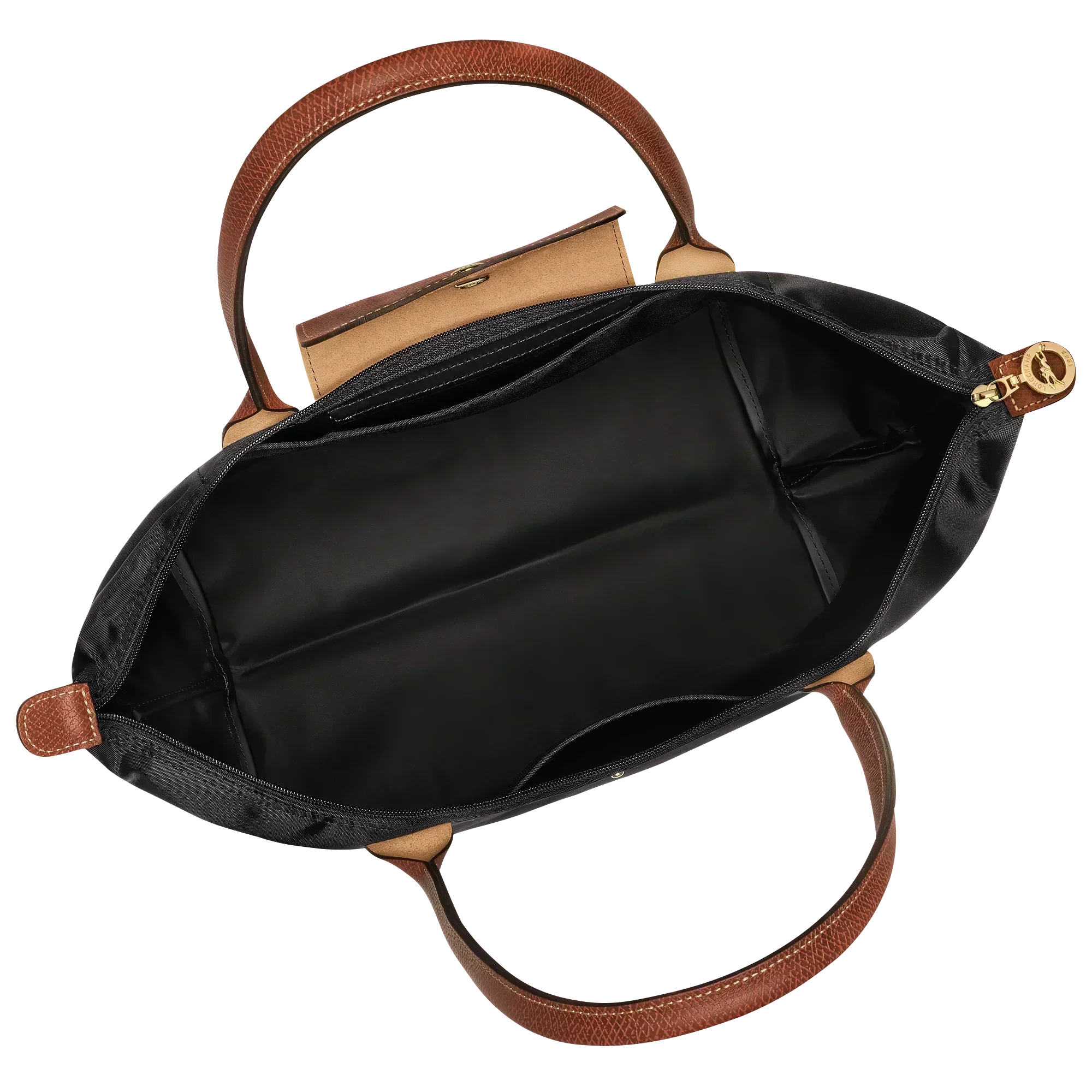 Longchamp - Stor Le Pliage Tote, Czarny