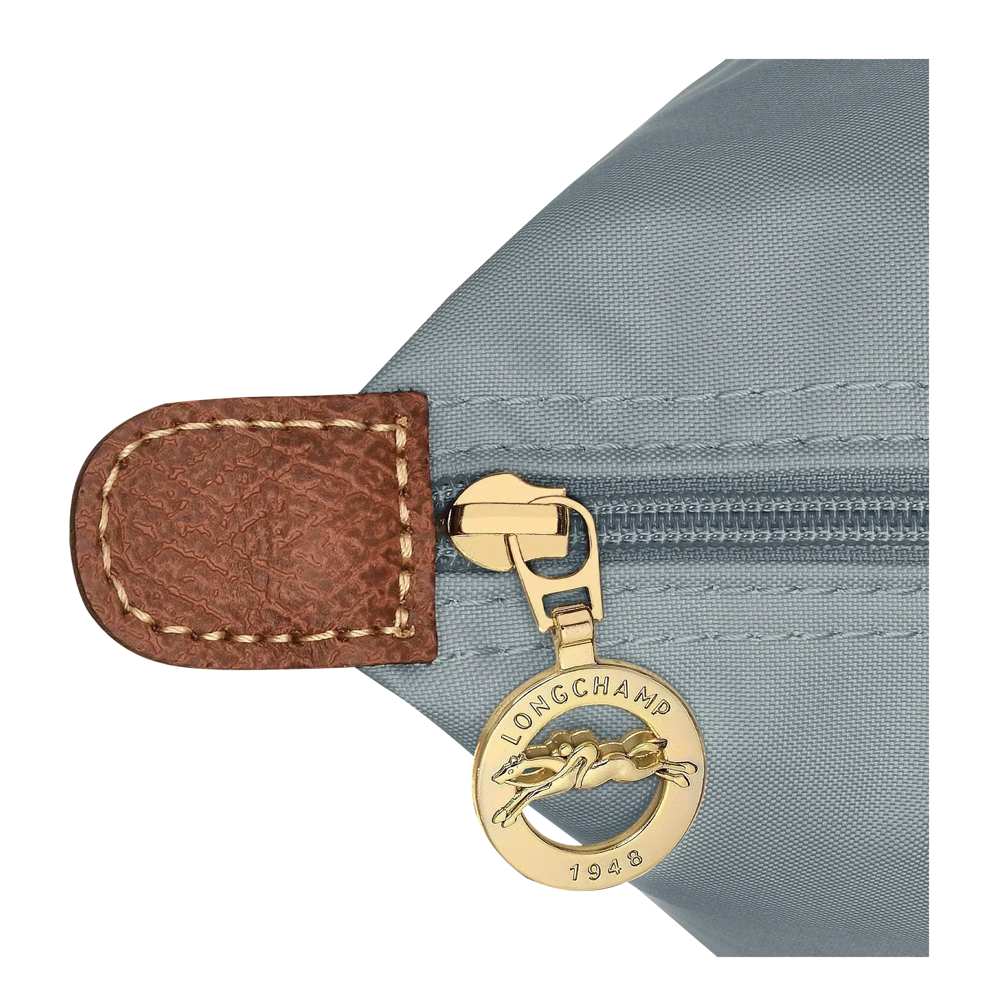 Longchamp - Stor Le Pliage toteTorebka, Stål