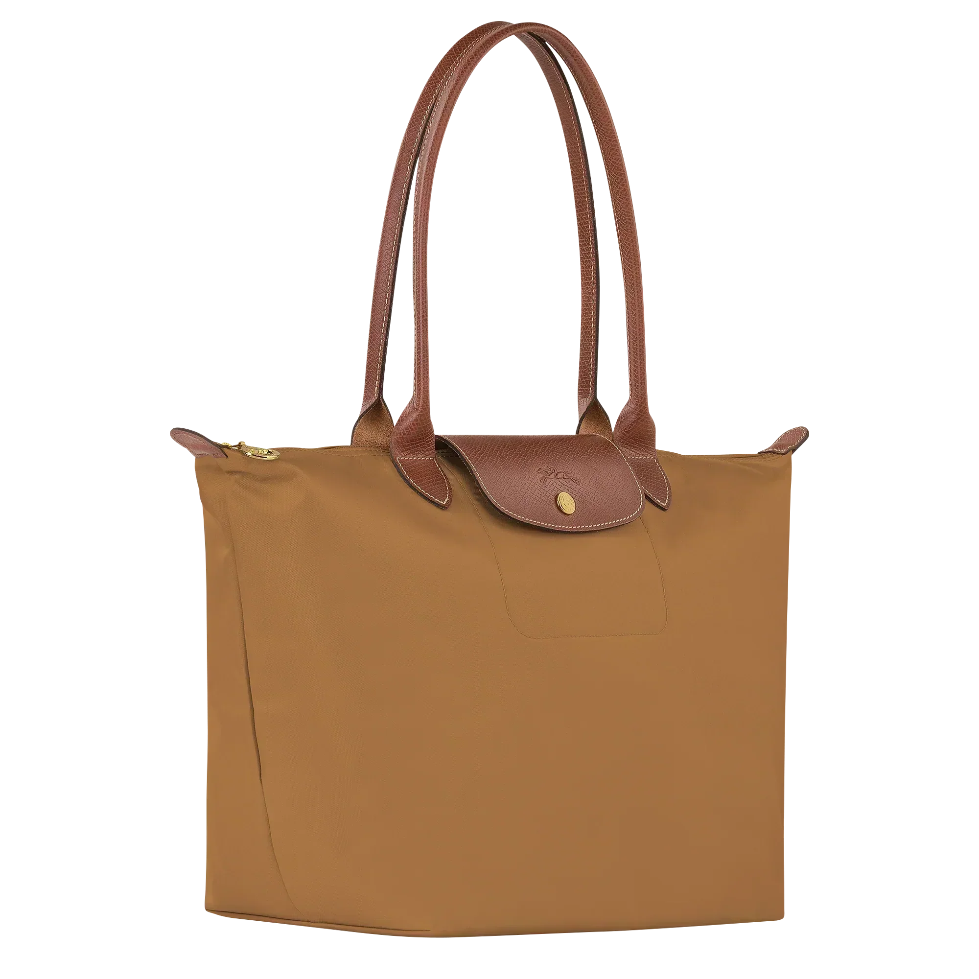 Longchamp - Stor Le Pliage Tote, rådyrBrązowy