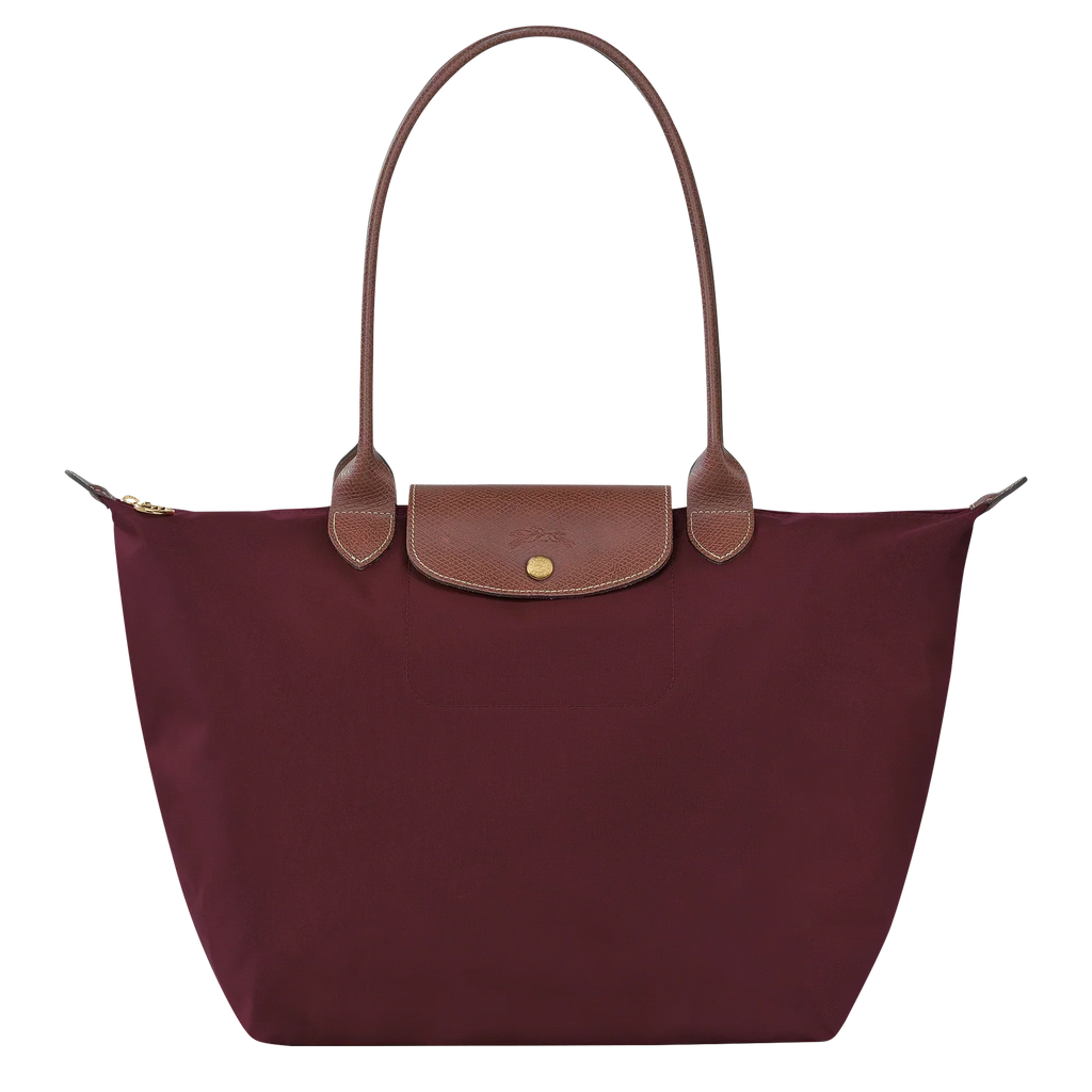 Longchamp - Stor Le Pliage Torebka, Bordowy