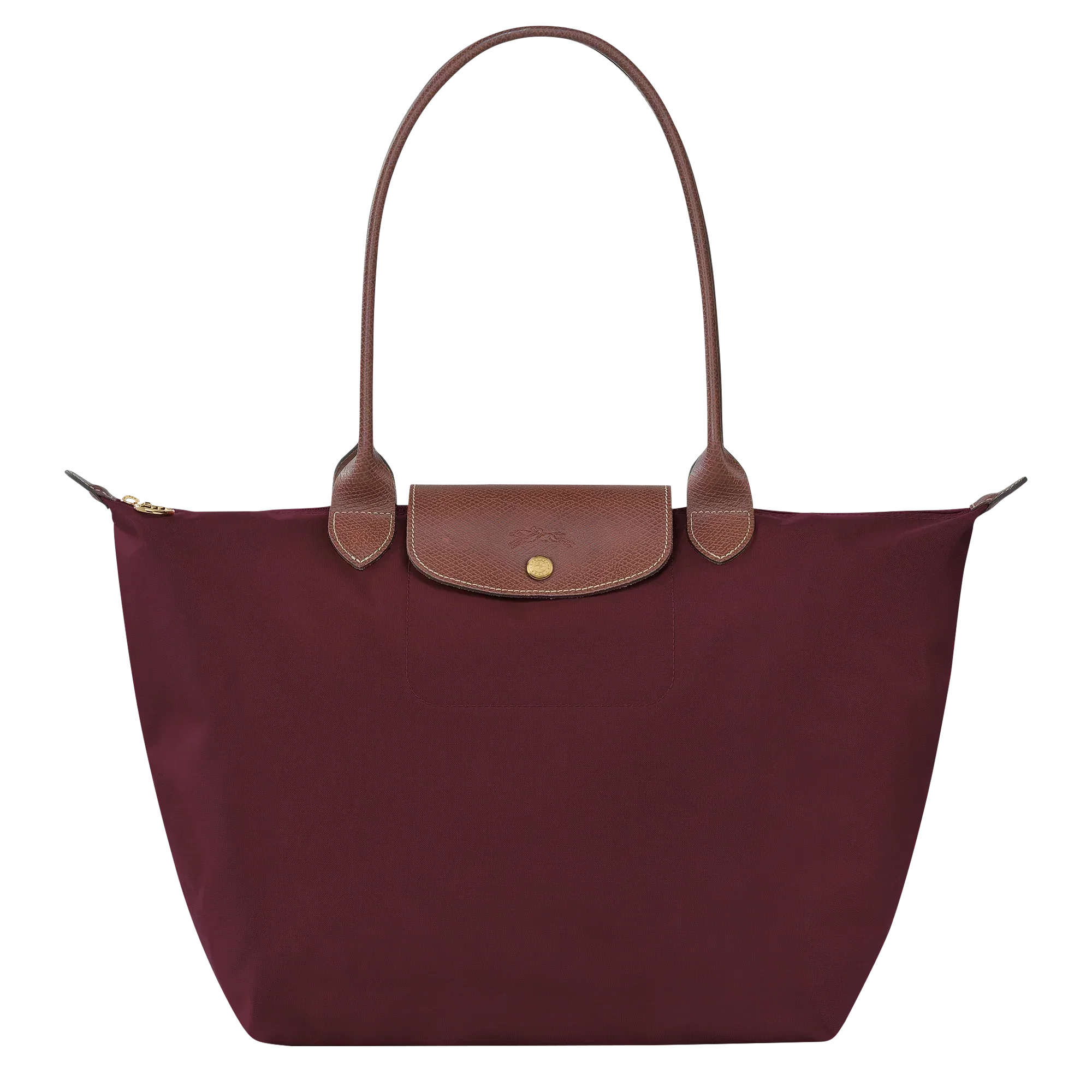 Longchamp - Stor Le Pliage Torebka, Bordowy