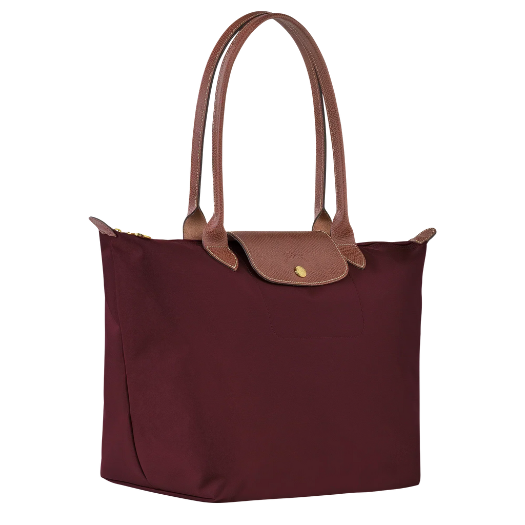 Longchamp - Stor Le Pliage Torebka, Bordowy