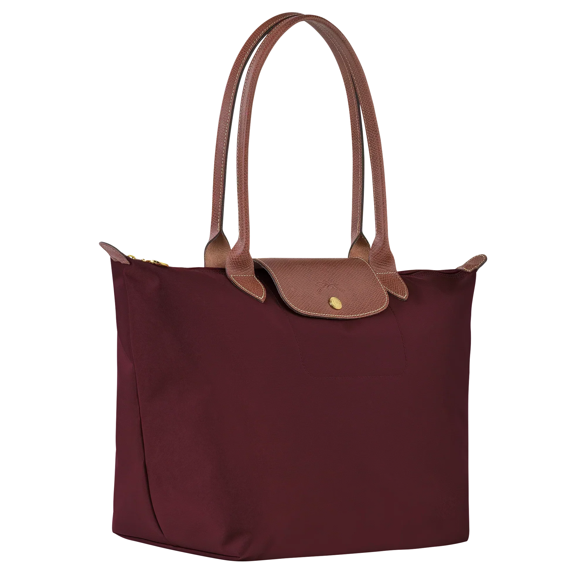 Longchamp - Stor Le Pliage Torebka, Bordowy