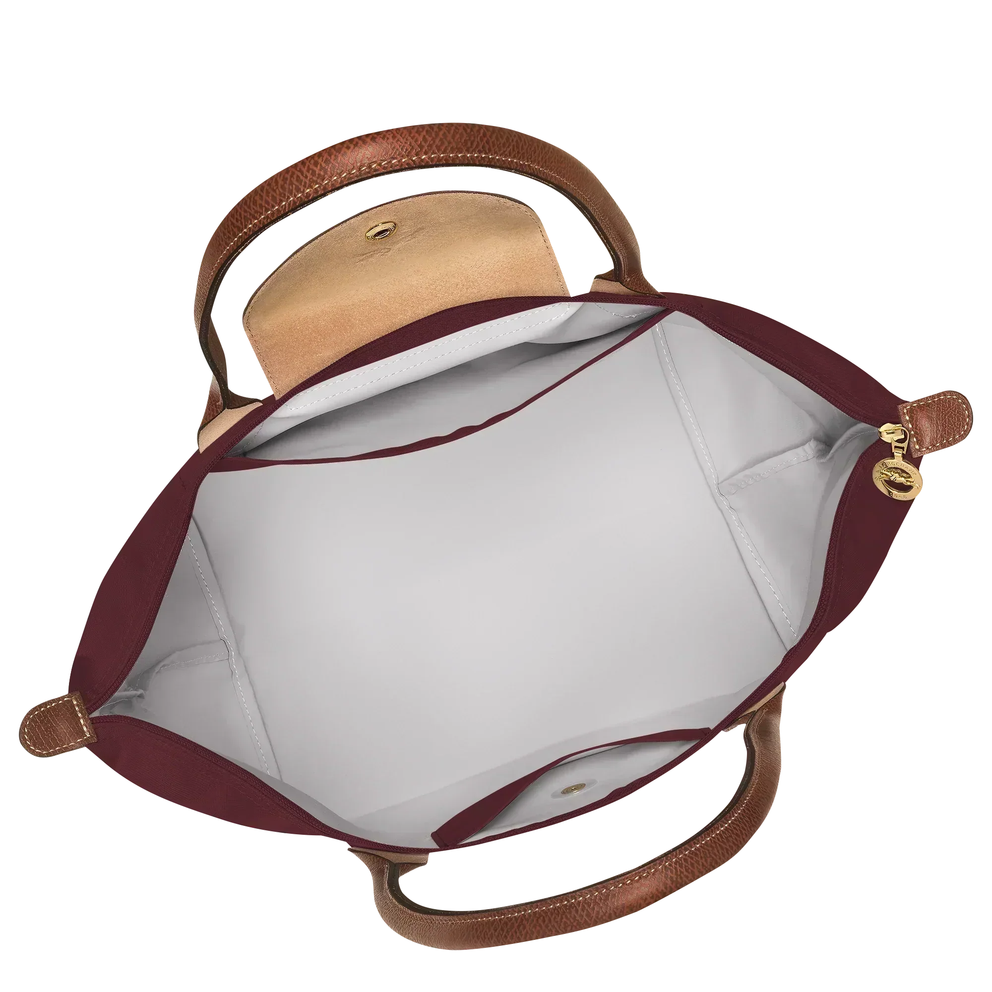 Longchamp - Stor Le Pliage Torebka, Bordowy
