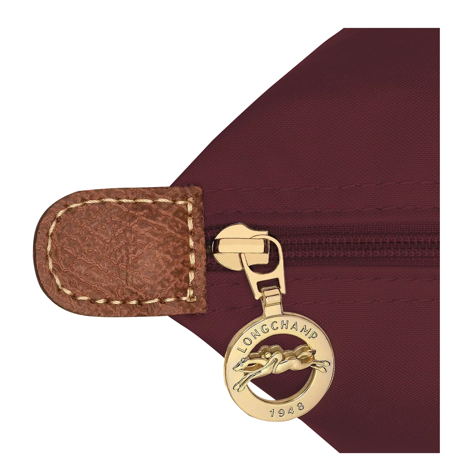 Longchamp - Stor Le Pliage Torebka, Bordowy