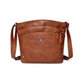 skóra Kenguru Pin Crossbody Torba