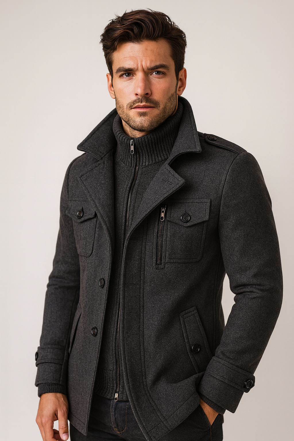Fresh Label Marcus Zima overcoat
