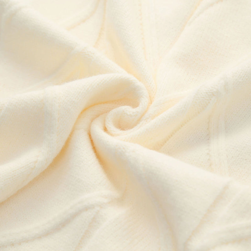 Hjerte Brodert Dzianinowy Kardigan