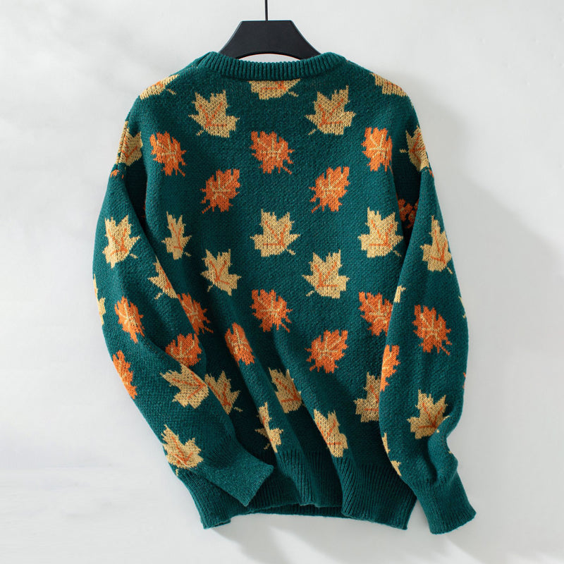Vintage Casualowy Sweter