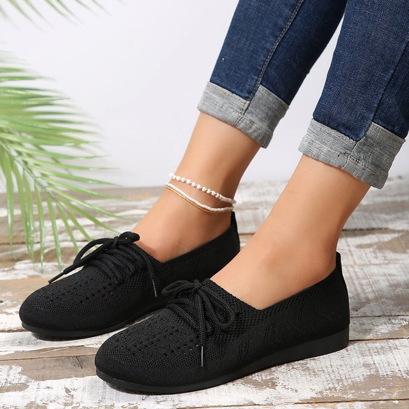 Casualowy Mesh Flate Buty