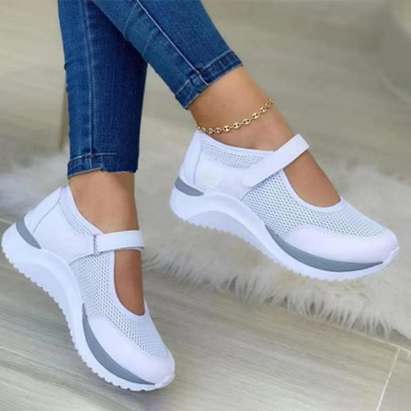 Casualowy sneakersyyy z Mesh-Plattform
