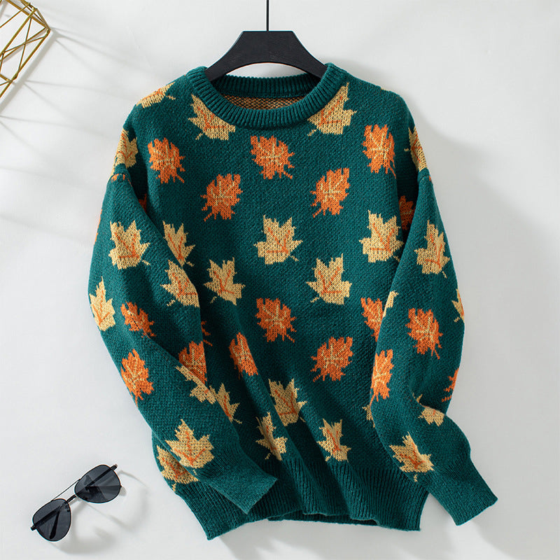 Vintage Casualowy Sweter