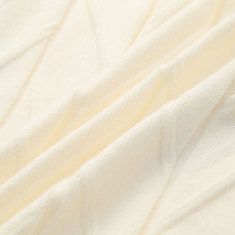 Hjerte Brodert Dzianinowy Kardigan