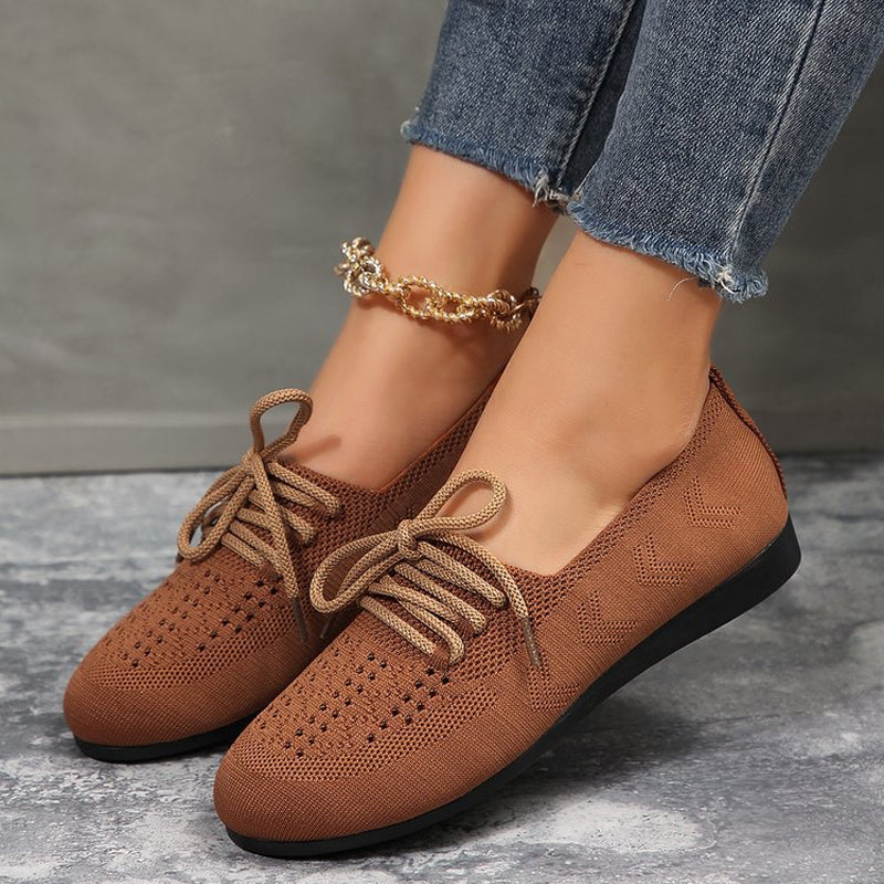 Casualowy Mesh Flate Buty