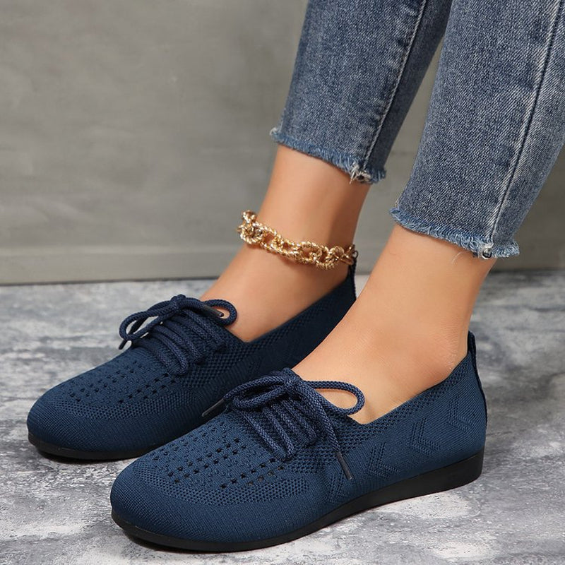 Casualowy Mesh Flate Buty