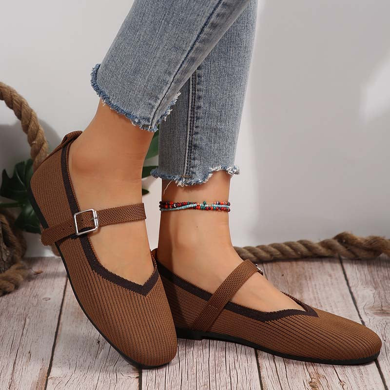Oddychający Flate Buty