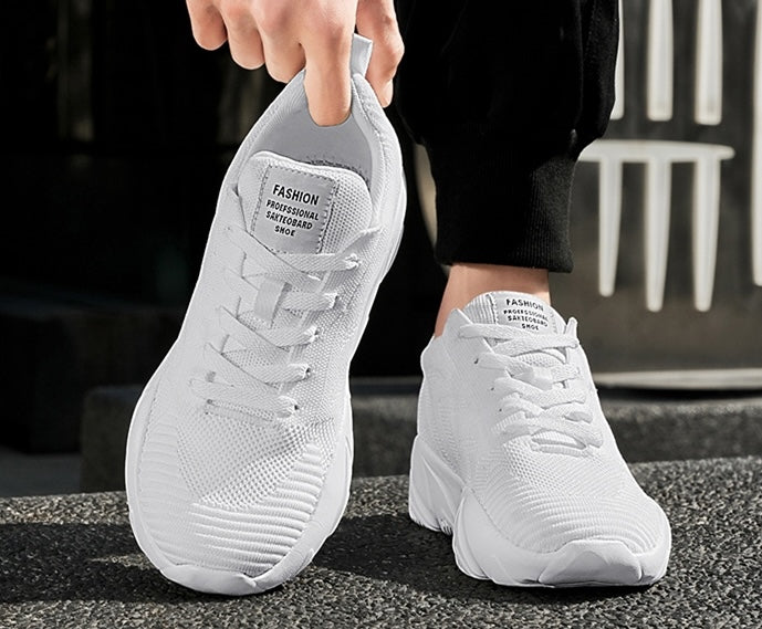 Løftende sneakersyy dla mężczyzn w kobiet – 6 cm Usynlig Høydeøkning w Mesh-komfort