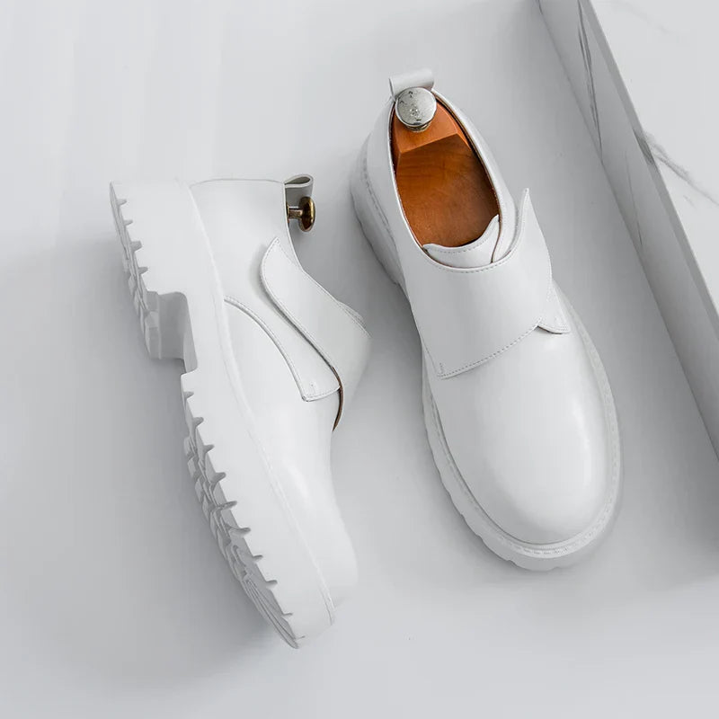 Nye Oxford Buty męskie z Tykk podeszwa – Wygodne w Stylrene w skóra