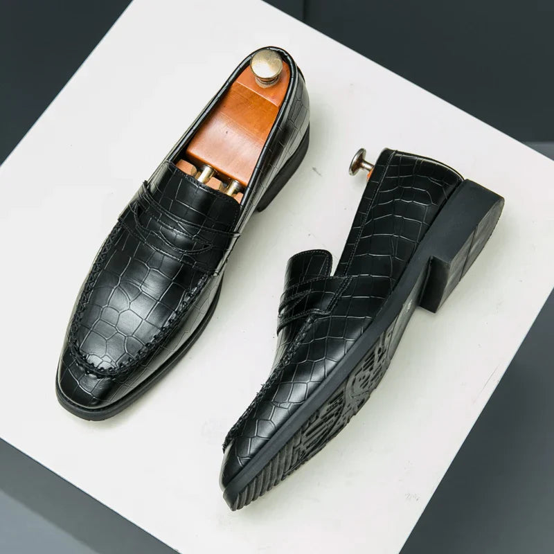 Eksklusive Buty męskie w Oxford-Styl – Klasyczne DresButy w skóra do Bryllup, Kontor w Formelle Okazjaer