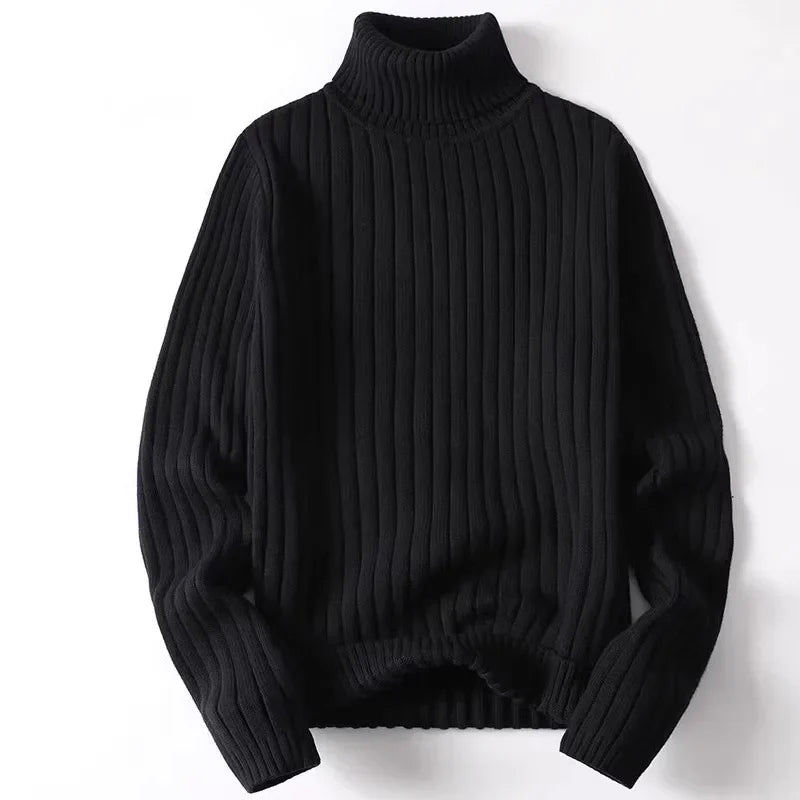 Høyhalset Sweter dla mężczyzn – (opptil 4XL)