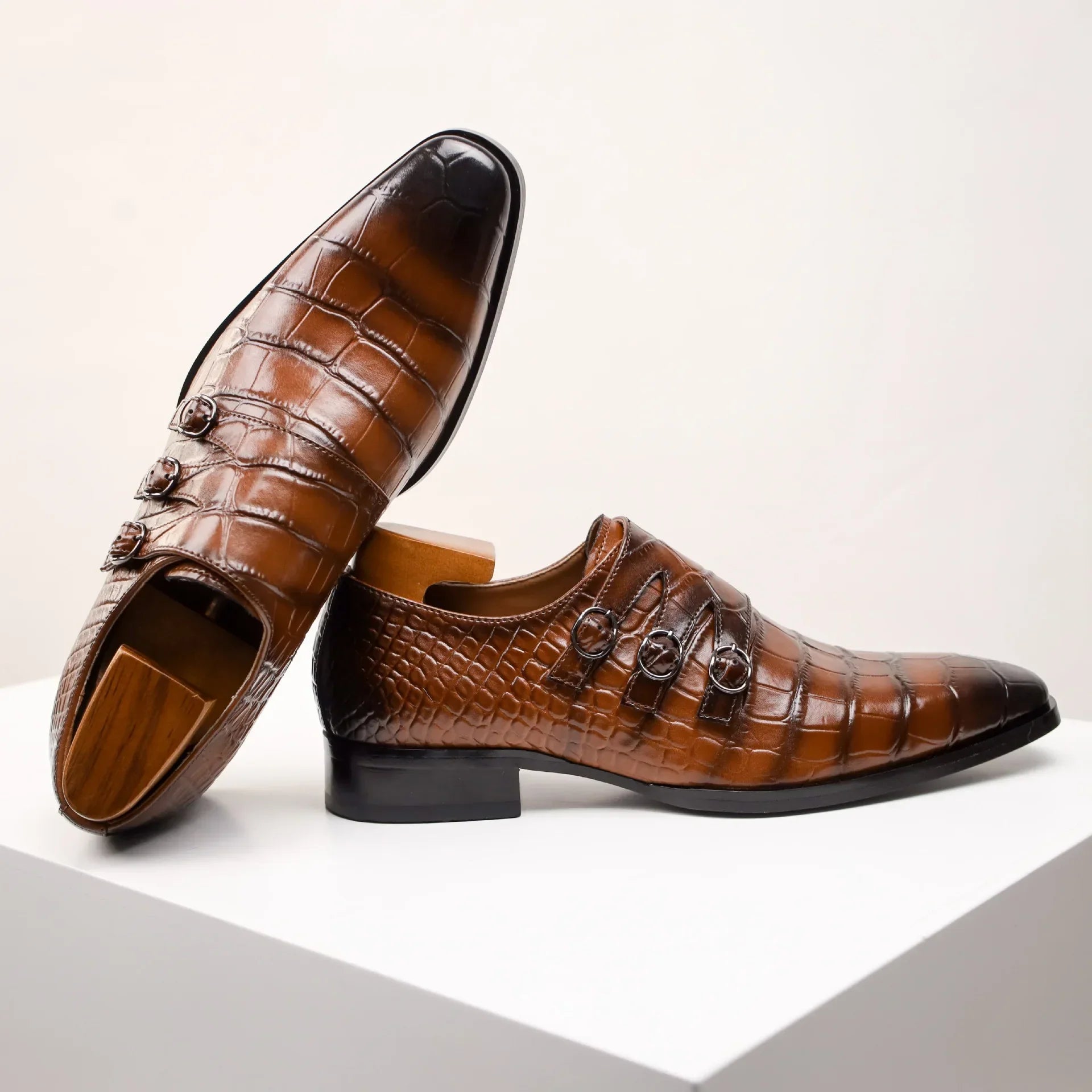 Buty męskie w skóra – Eleganckie Business- w DresButy z Spenne