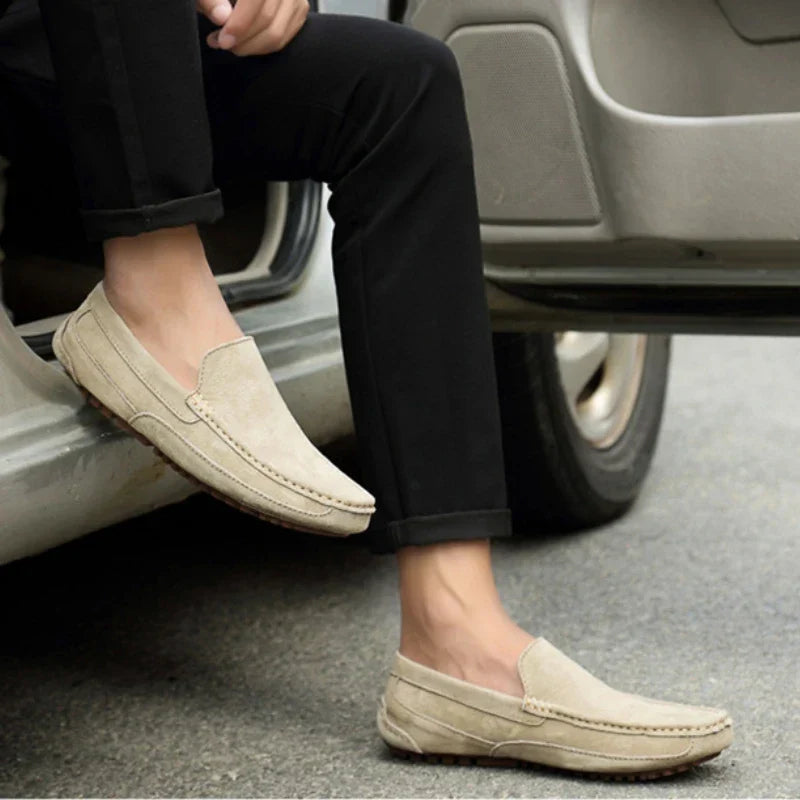 Eleganckie mokasyny premium z zamszu