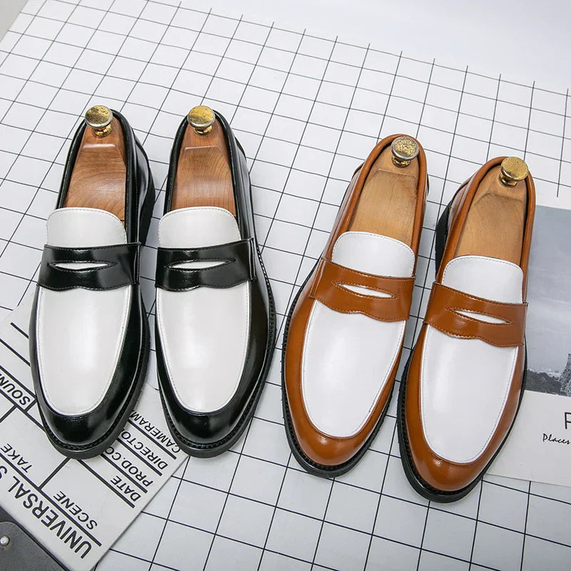 Eksklusive Buty męskie w Oxford-Styl – Klasyczne DresButy w skóra do Bryllup, Kontor w Formelle Okazjaer