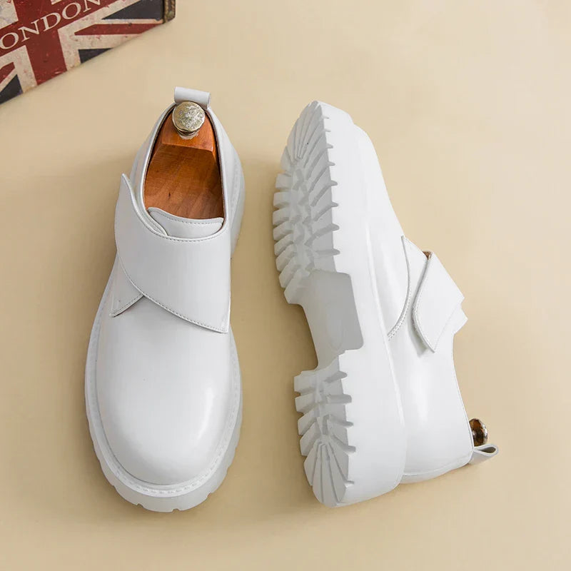 Nye Oxford Buty męskie z Tykk podeszwa – Wygodne w Stylrene w skóra