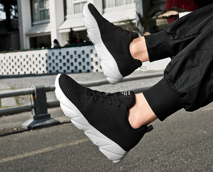 Løftende sneakersyy dla mężczyzn w kobiet – 6 cm Usynlig Høydeøkning w Mesh-komfort