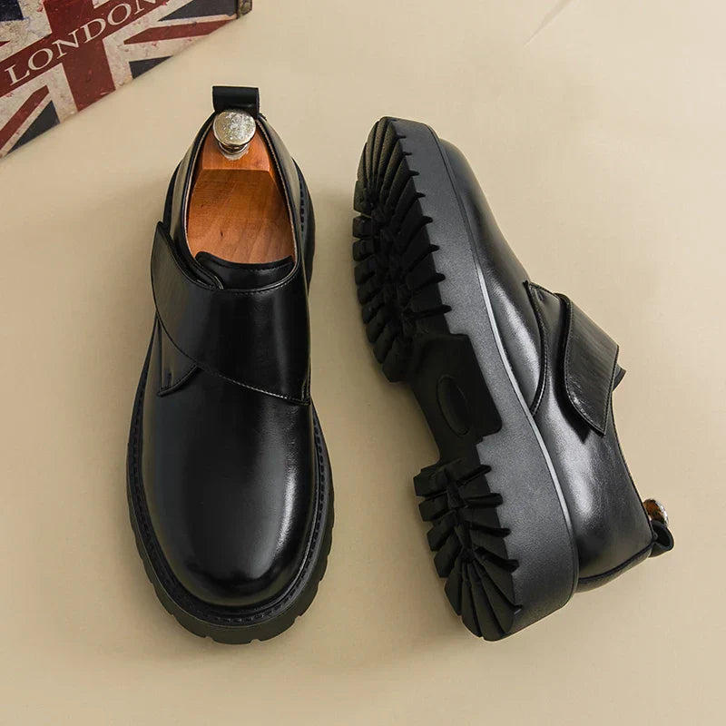 Nye Oxford Buty męskie z Tykk podeszwa – Wygodne w Stylrene w skóra