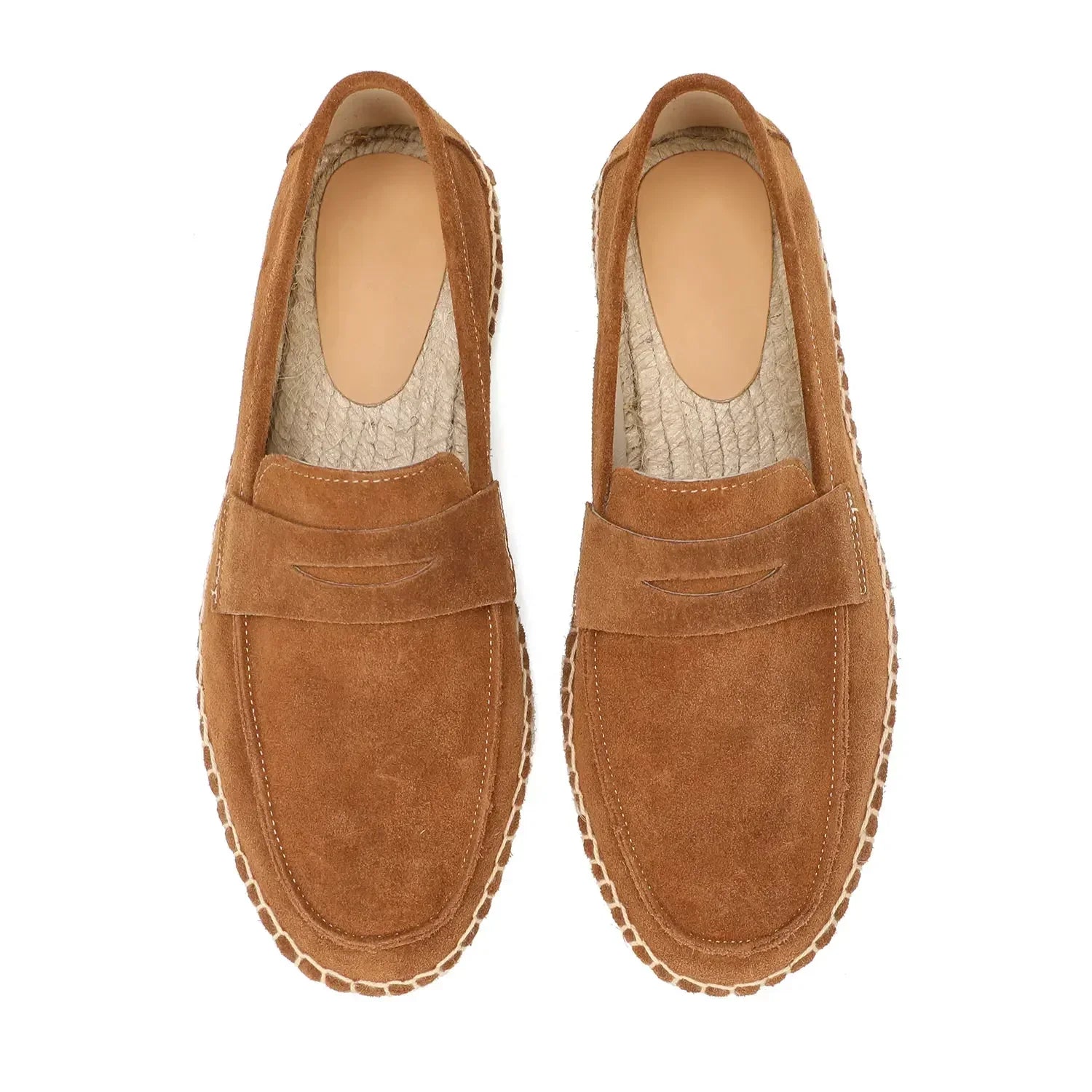 Eleganckie espadryle zamszowe
