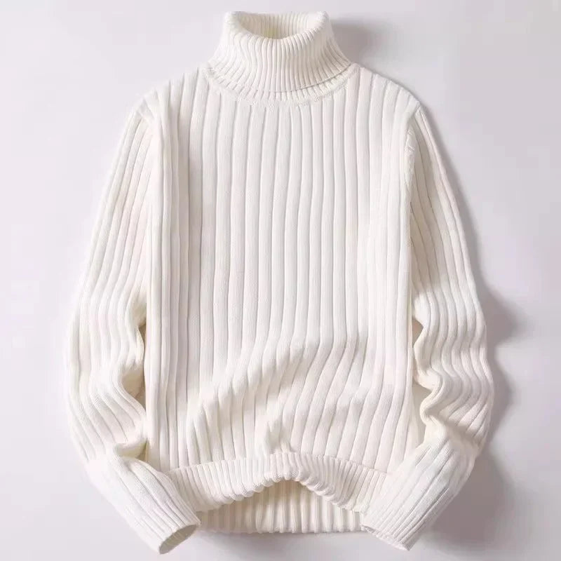 Høyhalset Sweter dla mężczyzn – (opptil 4XL)