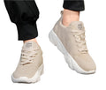 Løftende sneakersyy dla mężczyzn w kobiet – 6 cm Usynlig Høydeøkning w Mesh-komfort