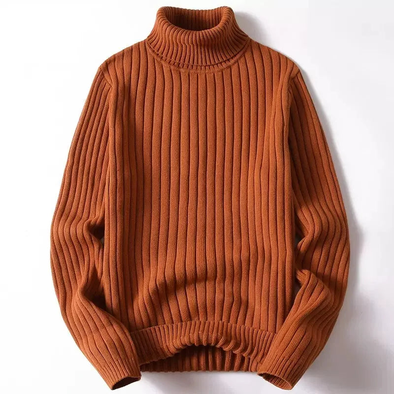 Høyhalset Sweter dla mężczyzn – (opptil 4XL)