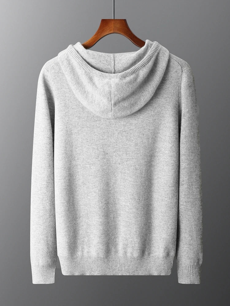 Sirlus | Bluza z kapturem z wełny merino