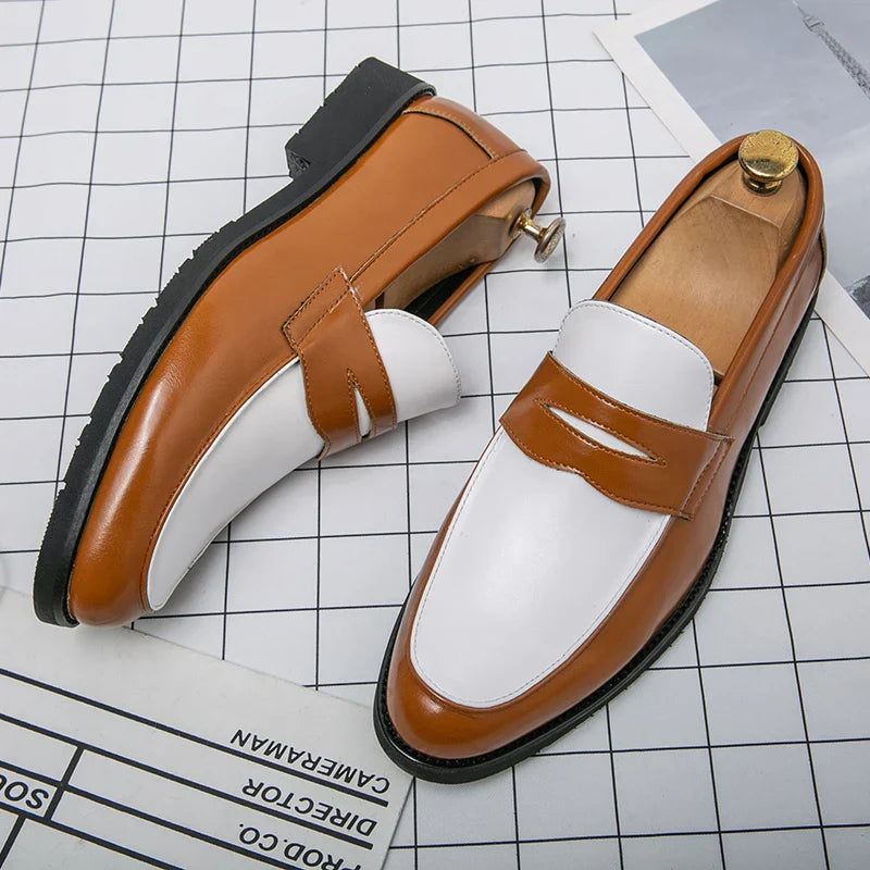 Eksklusive Buty męskie w Oxford-Styl – Klasyczne DresButy w skóra do Bryllup, Kontor w Formelle Okazjaer