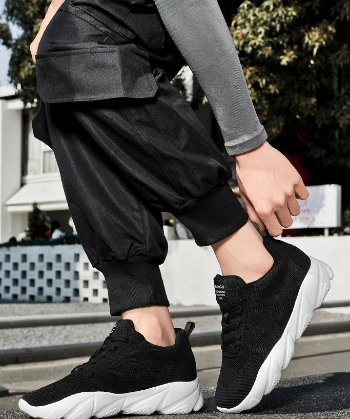 Løftende sneakersyy dla mężczyzn w kobiet – 6 cm Usynlig Høydeøkning w Mesh-komfort