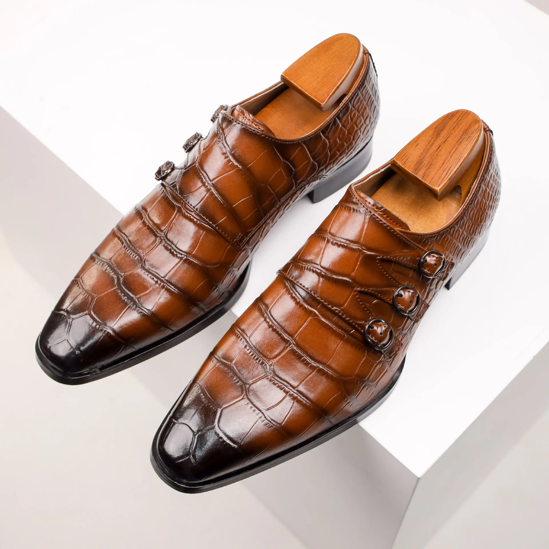 Buty męskie w skóra – Eleganckie Business- w DresButy z Spenne