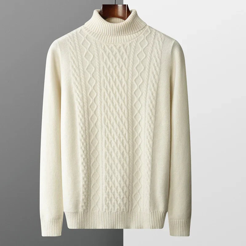 Saint-Tropez ullhøyhalset Sweter