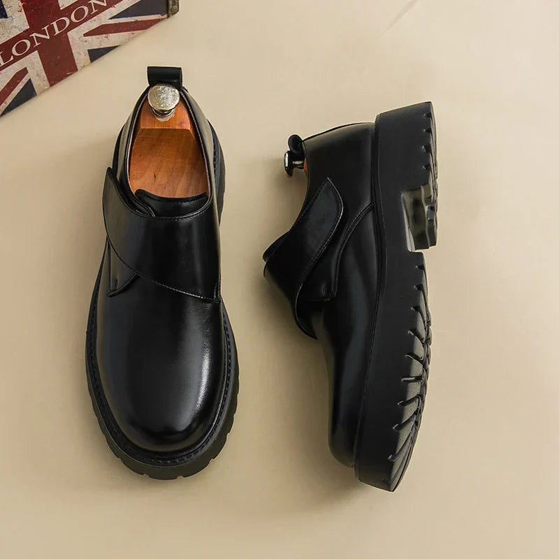 Nye Oxford Buty męskie z Tykk podeszwa – Wygodne w Stylrene w skóra