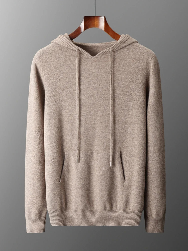 Sirlus | Bluza z kapturem z wełny merino