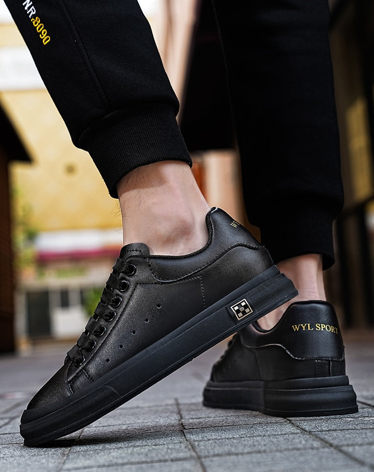 Herresneakersyy z Skjult 6 cm Løft – Ponadczasowy Styl w Biały eller Czarny (Str. 37–46)