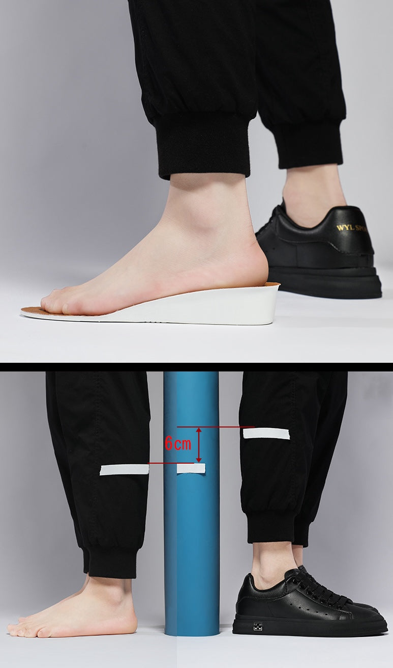 Herresneakersyy z Skjult 6 cm Løft – Ponadczasowy Styl w Biały eller Czarny (Str. 37–46)