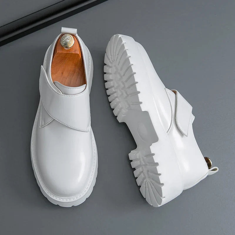 Nye Oxford Buty męskie z Tykk podeszwa – Wygodne w Stylrene w skóra