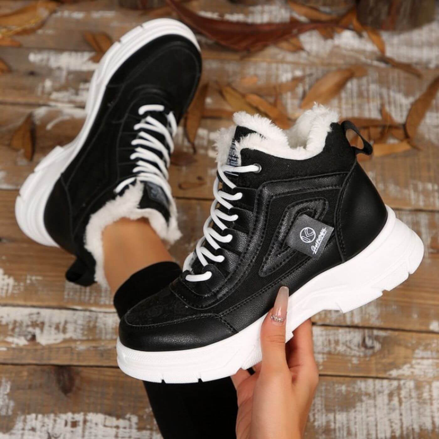 Sienna™ – Ciepłe Zimasneakersyy z Miękkit fôr