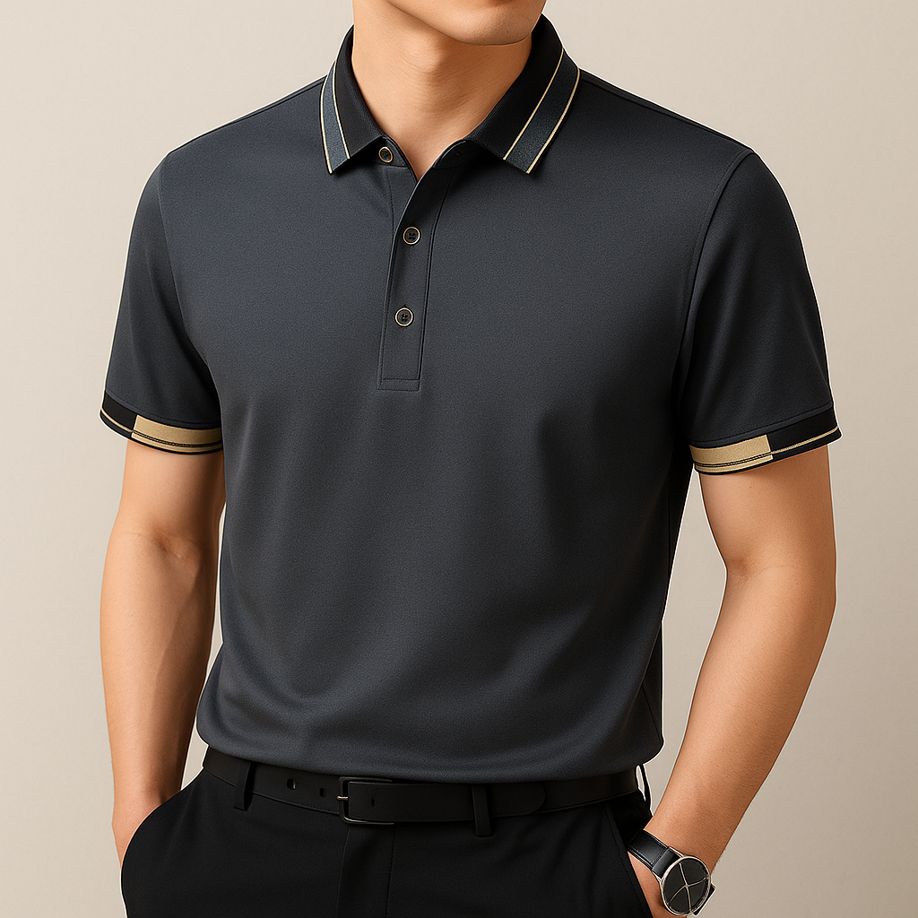 Isak | Polo s kontrastními detaily